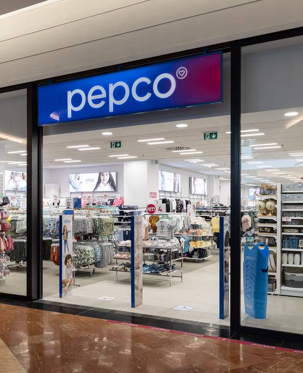 Eine Pepco-Filiale in einem Einkaufszentrum.
