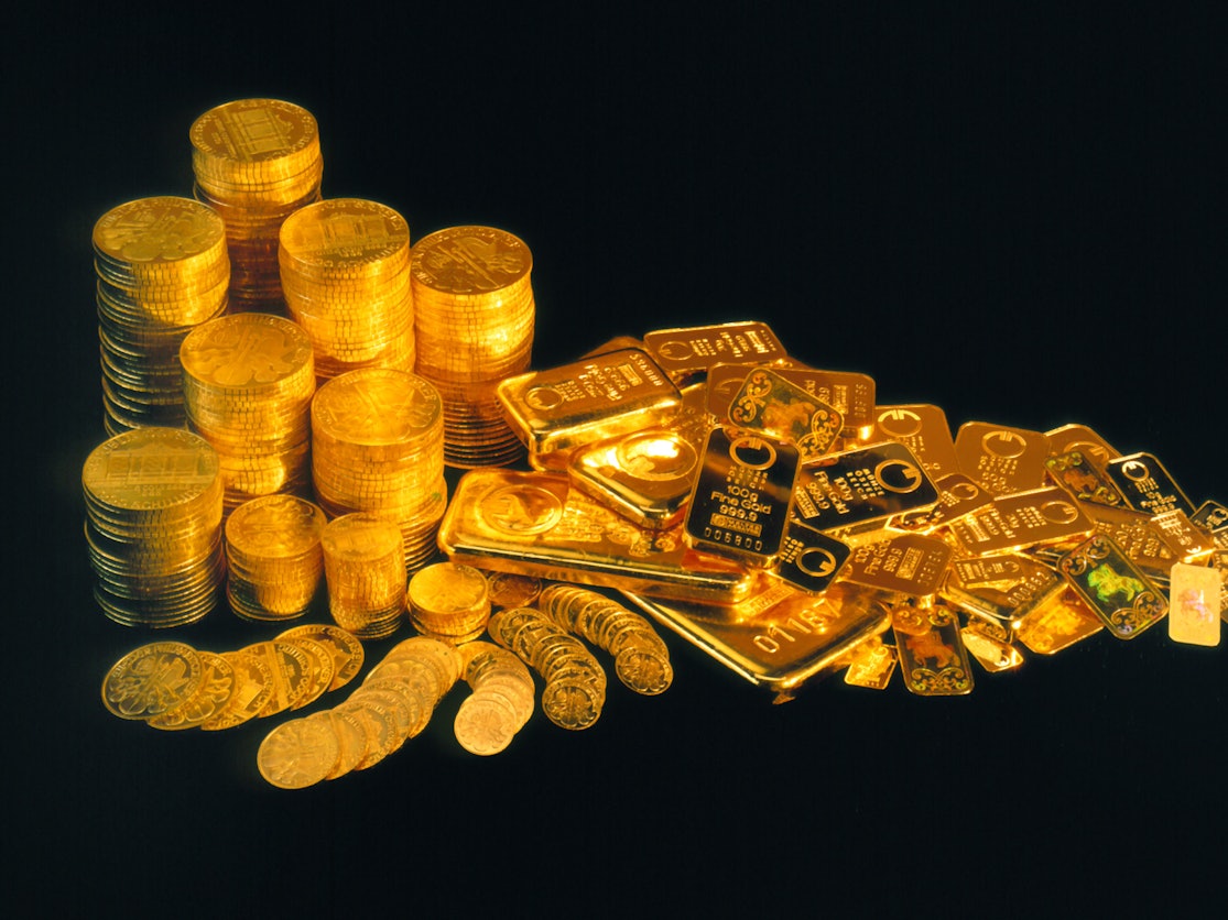 Die Goldmünzen (hier ein Symbolfoto von 2005) haben einen Gesamtwert von mehreren Hunderttausend Euro.