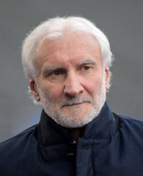 Bayer Leverkusens Geschäftsführer Sport Rudi Völler vor dem Spiel gegen Hertha BSC.