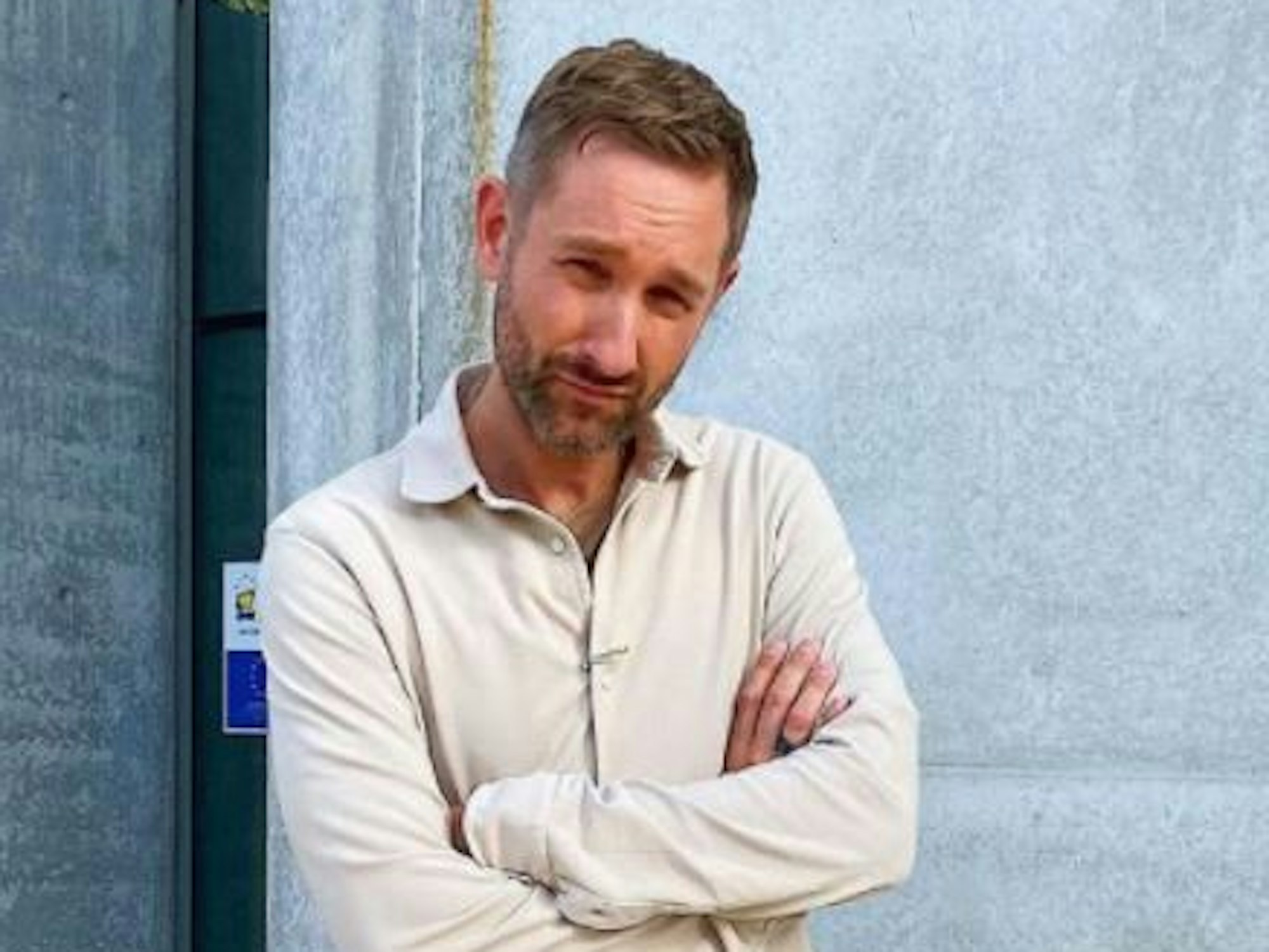 Daniel Boschmann präsentierte sich modisch gewagt, aber souverän.