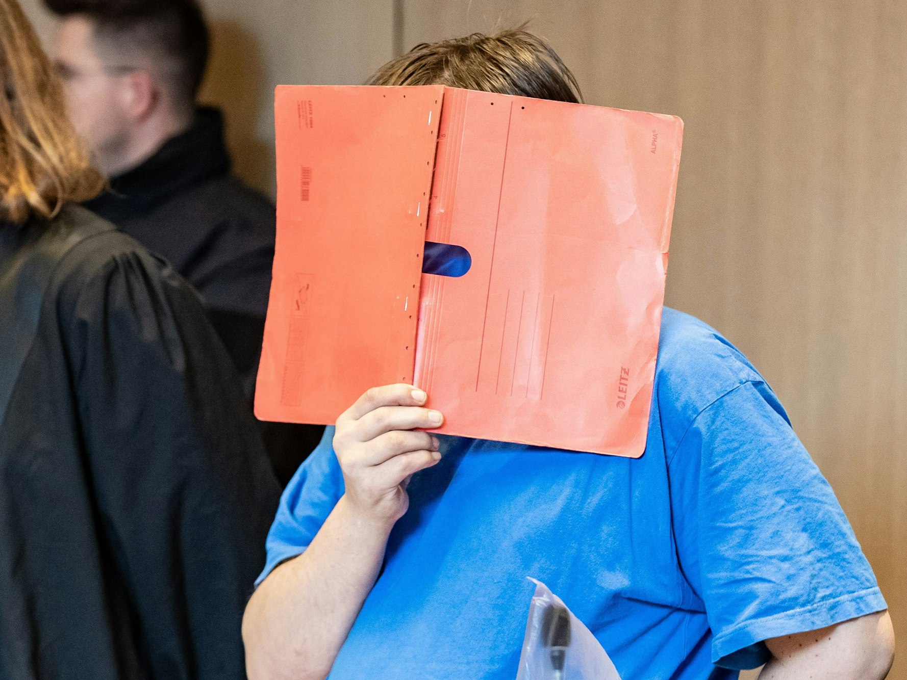Der Angeklagte am 5. Juli 2020 in Bochum vor Gericht.