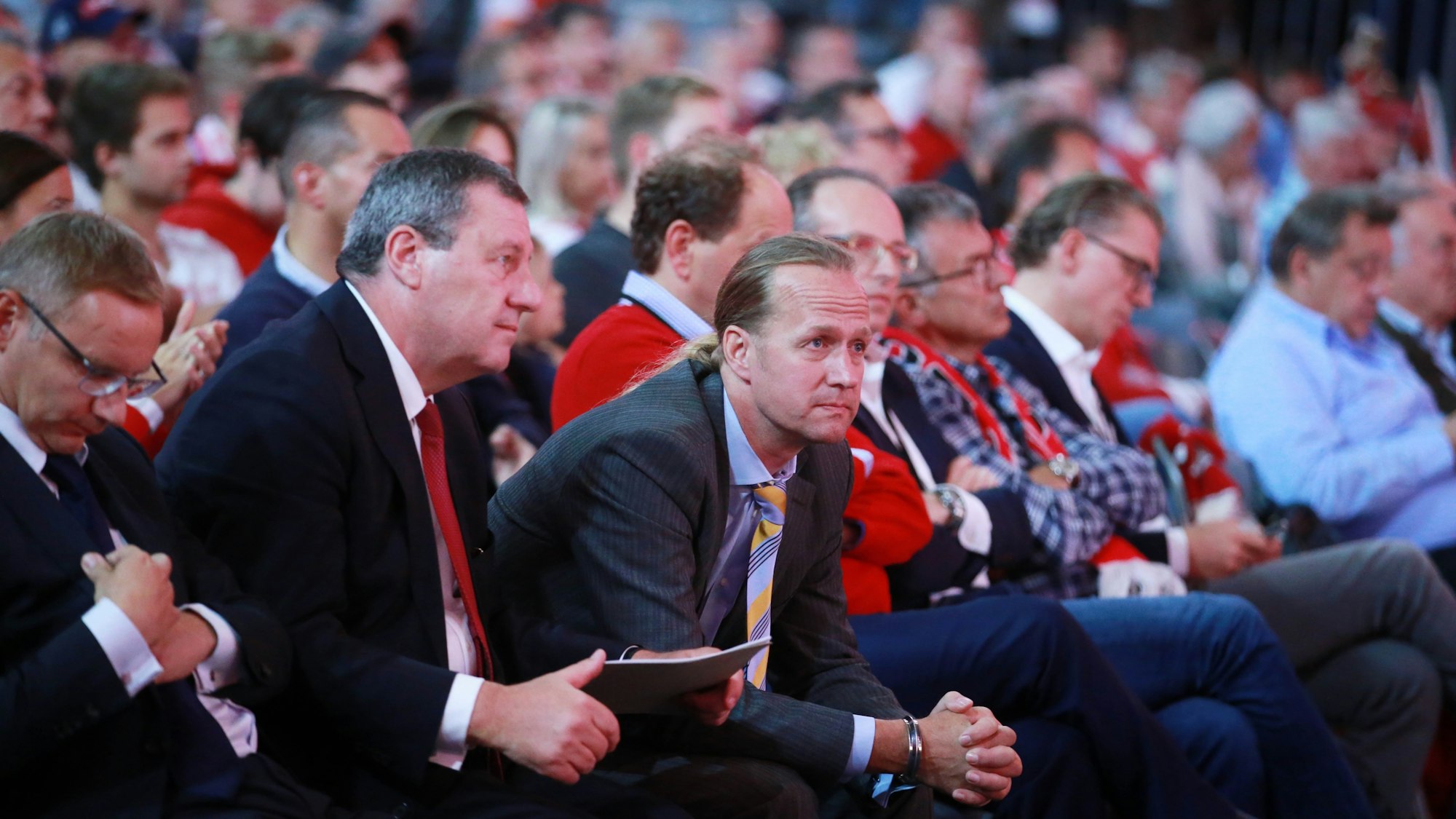 1.FC Köln
Mitgliederversammlung in der LanxessArena
von links: Eckhard Sauren, Werner Wolf, Stefan Müller-Römer (1.FC Köln)
08.09.2019
Herbert Bucco