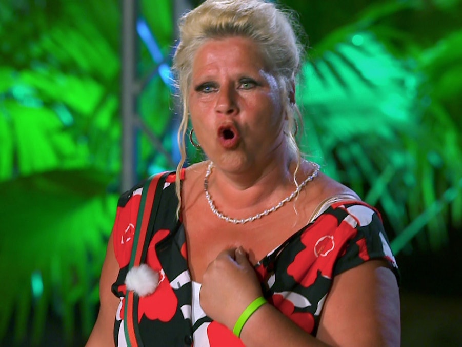 Silvia Wollny in der RTLZWE-Show "Kampf der Realitystars" 2021. Nur mit direktem Bezug zur Sendung und Verlinkung auf TVNOW verwenden.