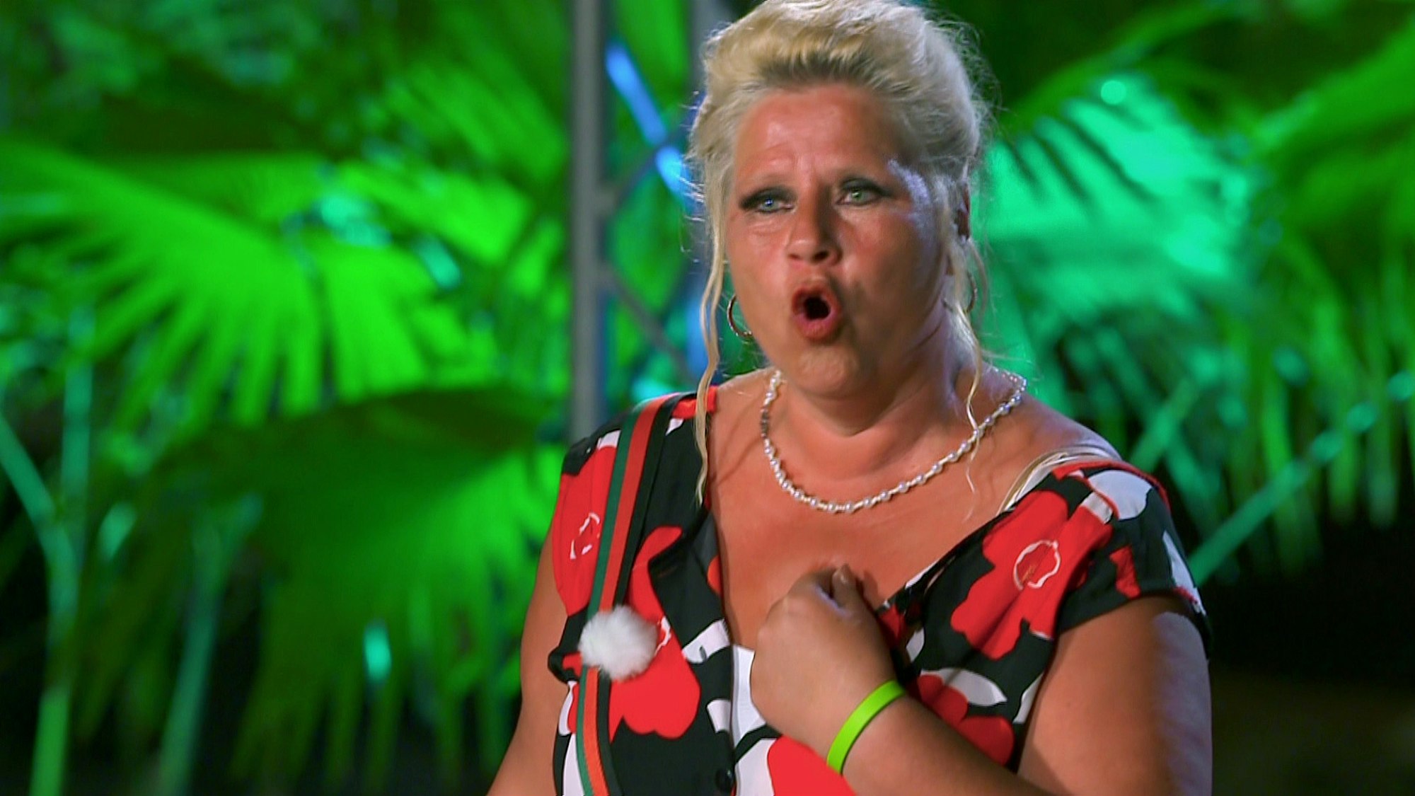 Silvia Wollny in der RTLZWE-Show "Kampf der Realitystars" 2021. Nur mit direktem Bezug zur Sendung und Verlinkung auf TVNOW verwenden.