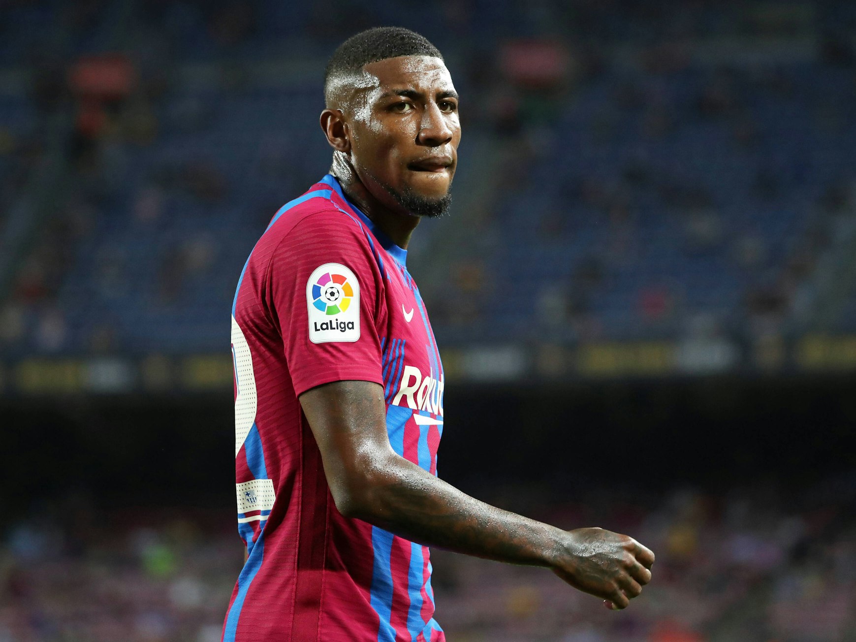 Emerson vom FC Barcelona beim Spiel gegen Real Sociedad.