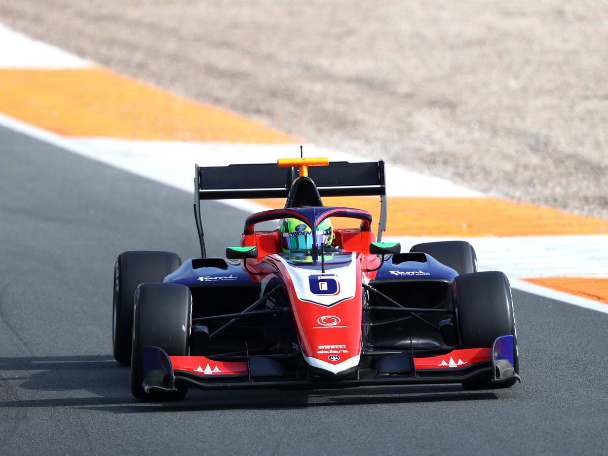 David Schumacher (Trident-Pilot) in Zandvoort.