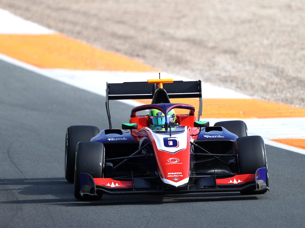 David Schumacher (Trident-Pilot) in Zandvoort.
