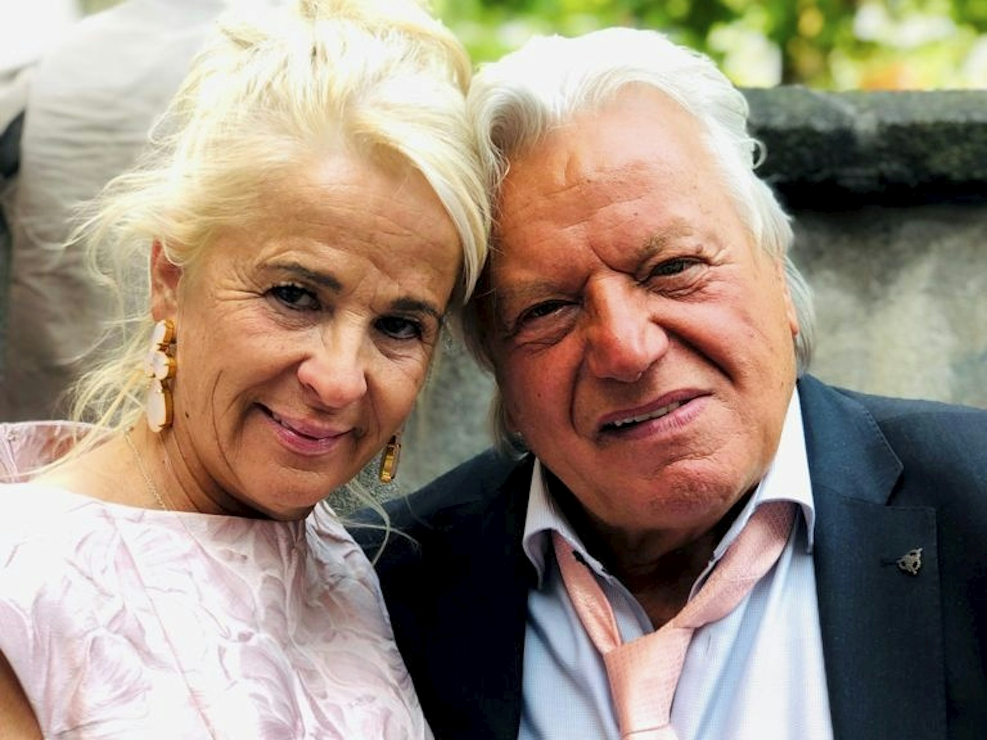 Hochzeitsfoto von Peter Olligschläger und seiner Ute.