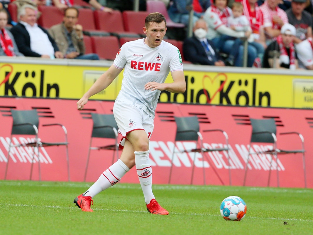Luca Kilian in seinem ersten Spiel für den 1. FC Köln