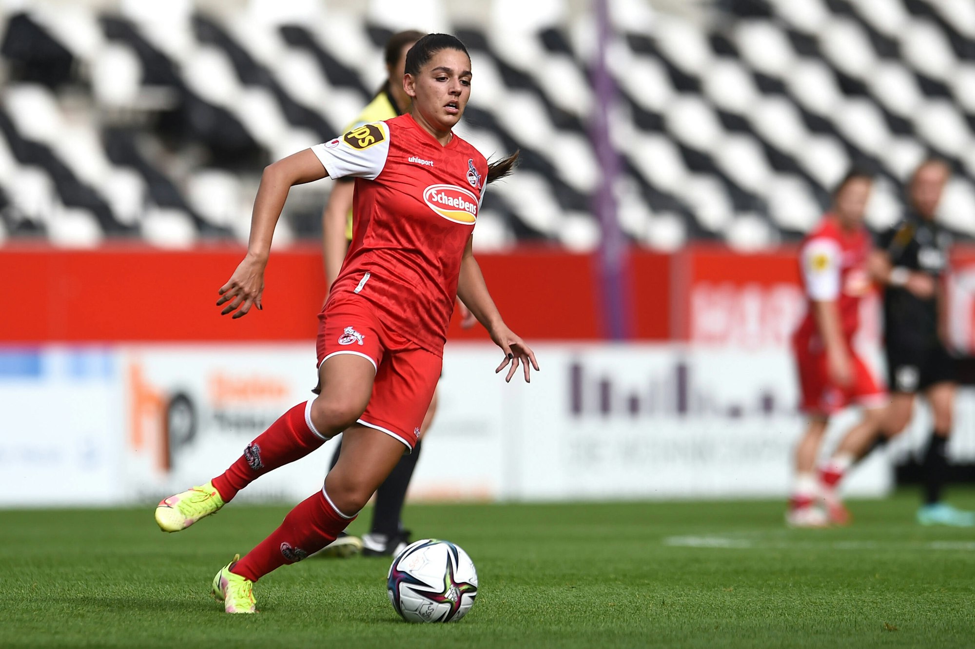 Manjou Wilde im Trikot des 1. FC Köln