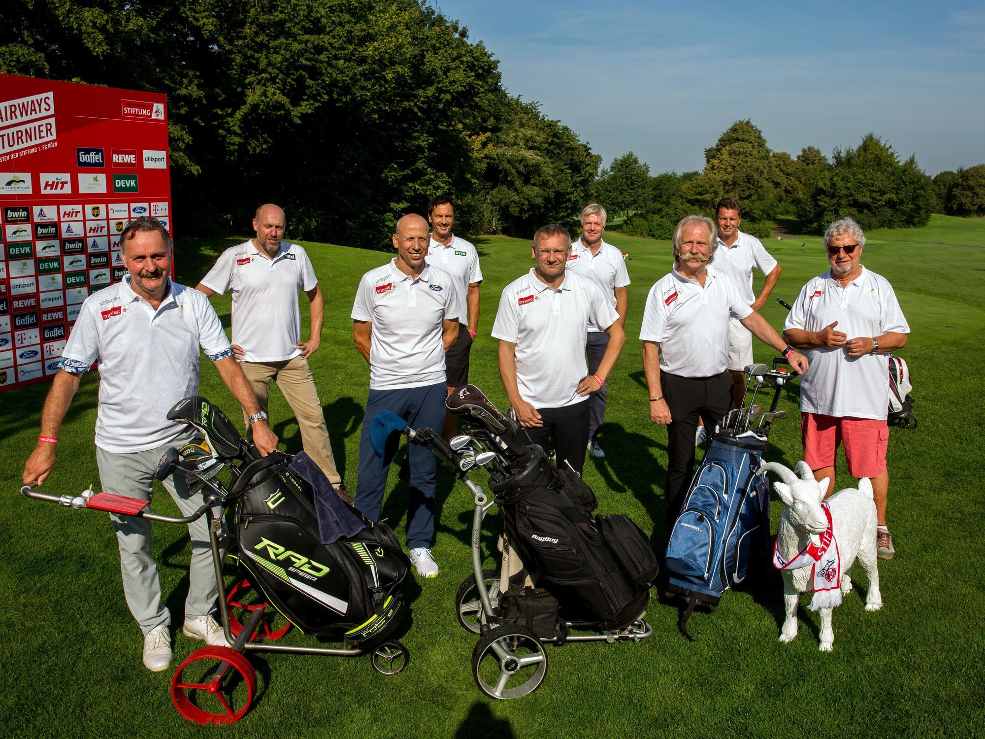 FC-Fairways Golfturnier für den guten Zweck auf Gut Lärchenhof mit vielen Prominenten.