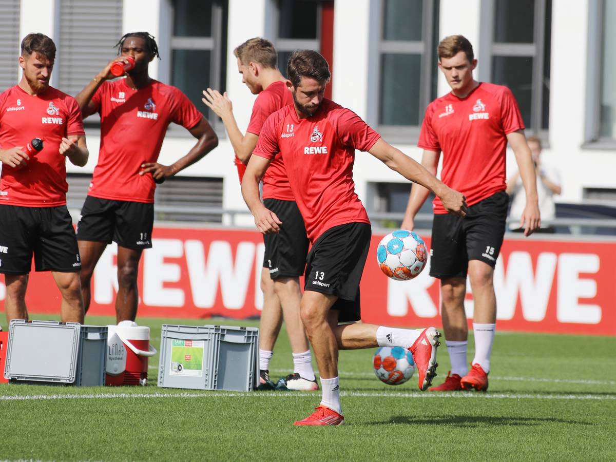 Training des 1. FC Köln
mit Mark Uth.