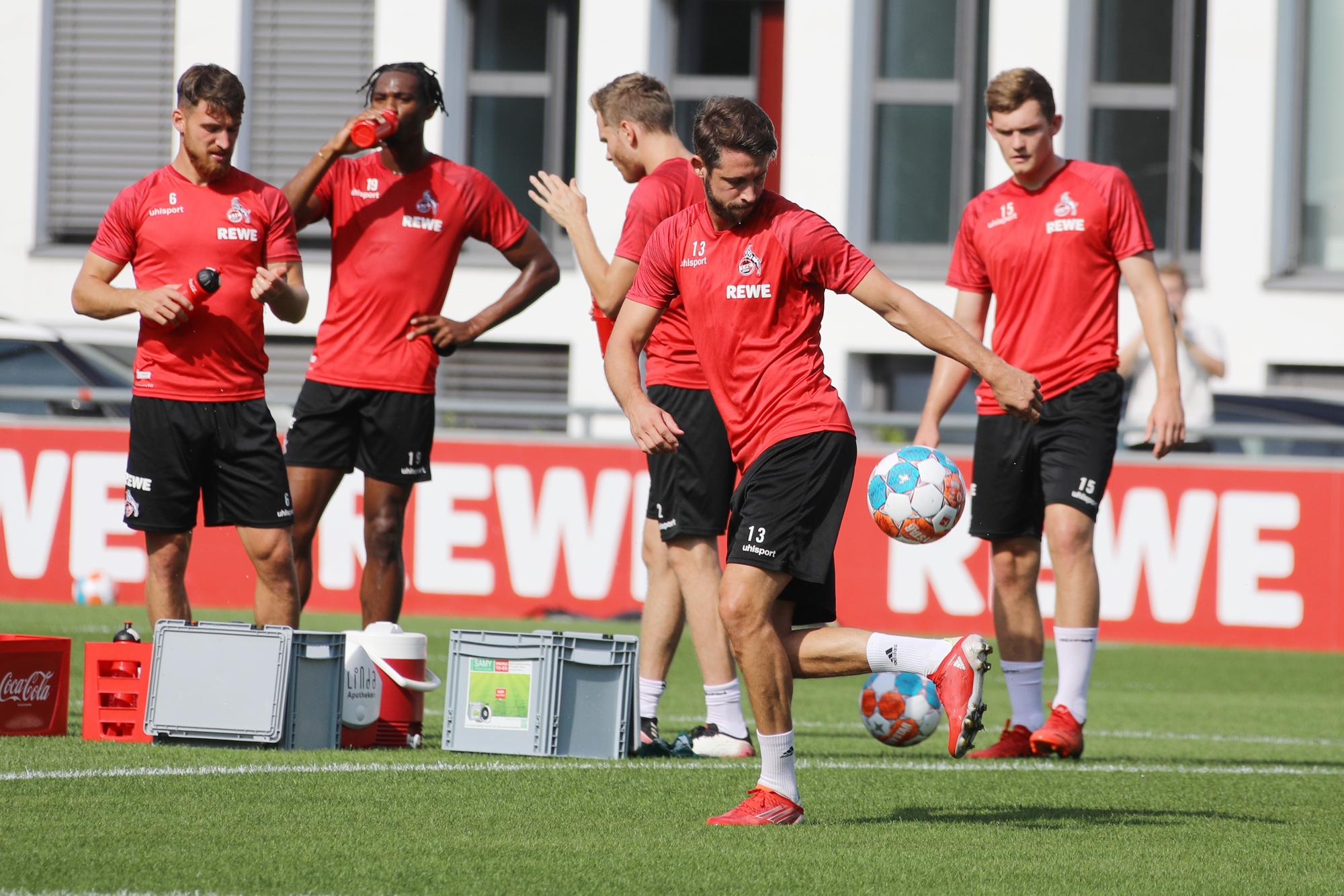 Training des 1. FC Köln
mit Mark Uth.