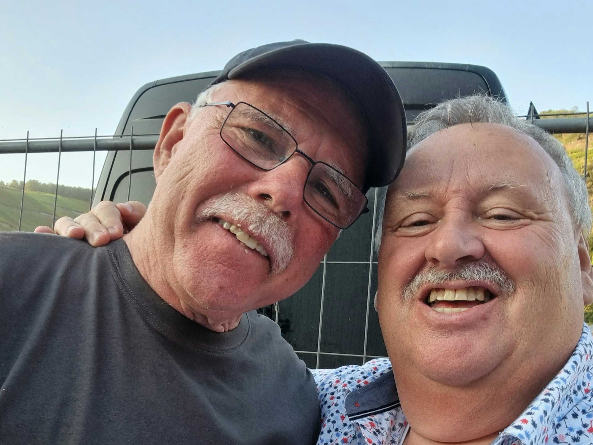 Alfred Sebastian mit Peter van den Brock