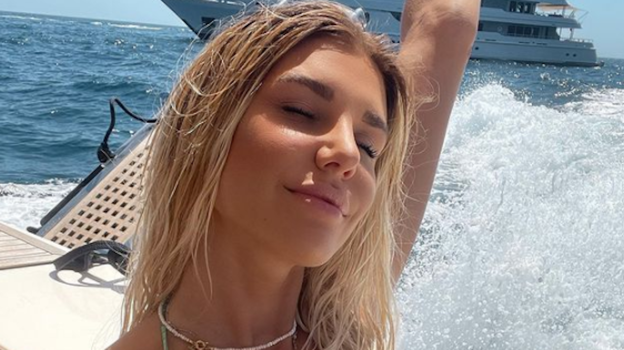 Ex-Bachelorette Gerda Lewis, hier auf einem Instagram-Selfie im August, überrascht in ihrer Instagram-Story mit einem neue Look.