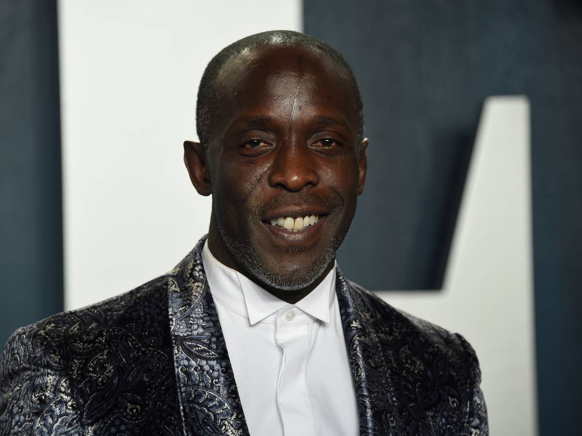 Auf diesem Archivbild vom Sonntag, 9. Februar 2020, kommt Michael K. Williams zur Vanity Fair Oscar Party in Beverly Hills, Kalifornien. Williams, der den beliebten Charakter Omar Little in "The Wire" spielte, ist tot.