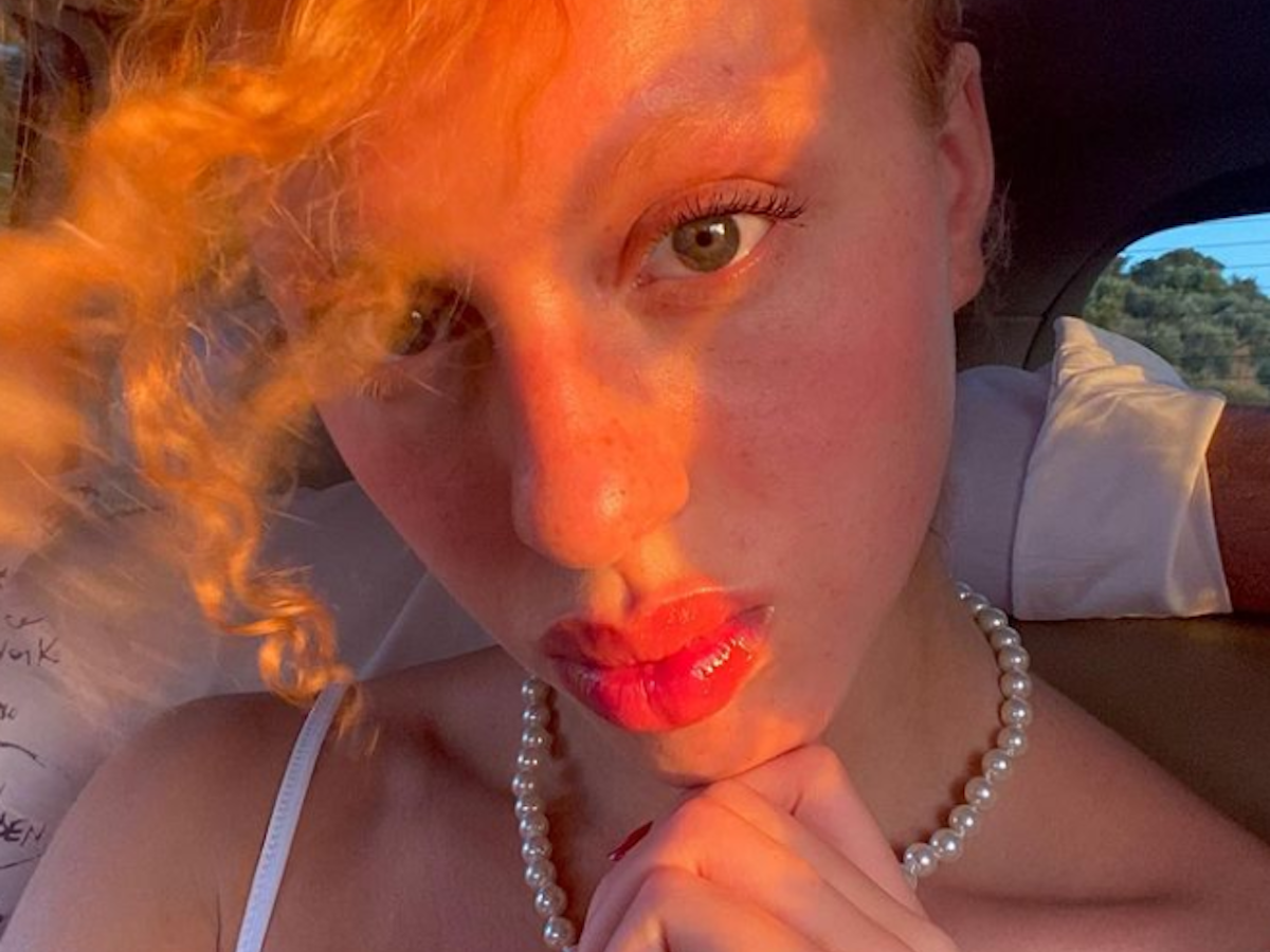 Selfie von Anna Ermakova vom 30. Juli 2021. Gescreenshotet am 07. September zum Zwecke der Berichterstattung.