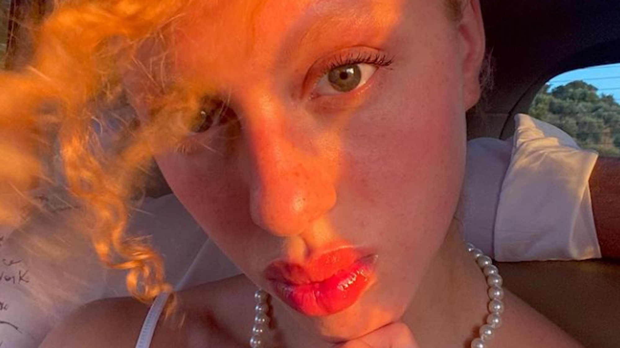 Selfie von Anna Ermakova vom 30. Juli 2021. Gescreenshotet am 07. September zum Zwecke der Berichterstattung.