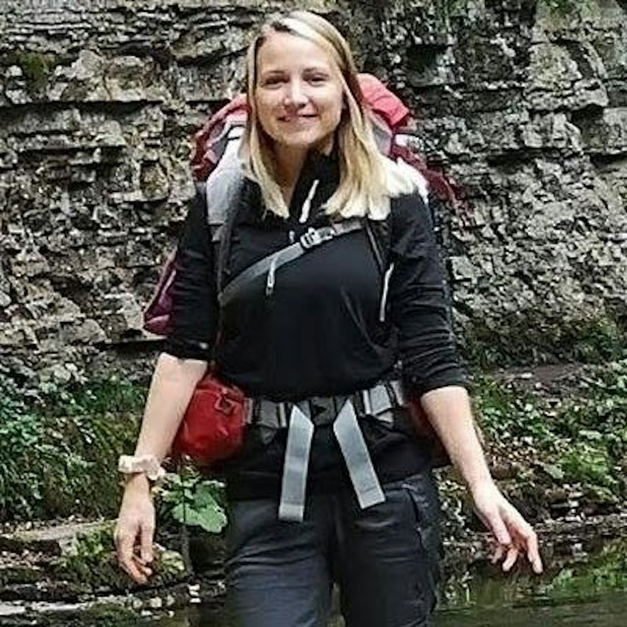 Die vermisste Scarlett S. auf ihrer Wanderung im Schwarzwald.