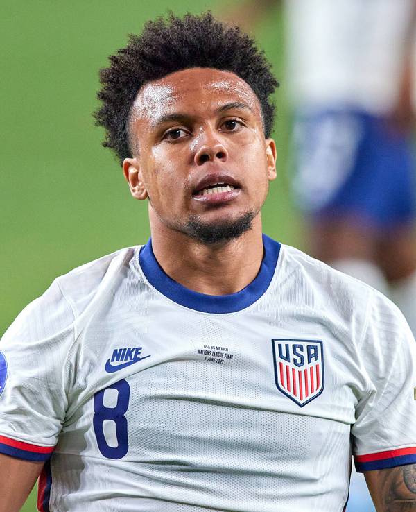 US-Nationalspieler Weston McKennie während des Spiels gegen Mexiko.