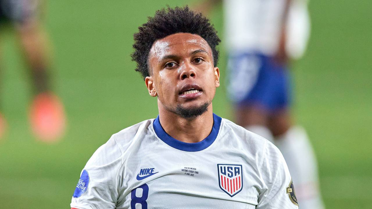 US-Nationalspieler Weston McKennie während des Spiels gegen Mexiko.