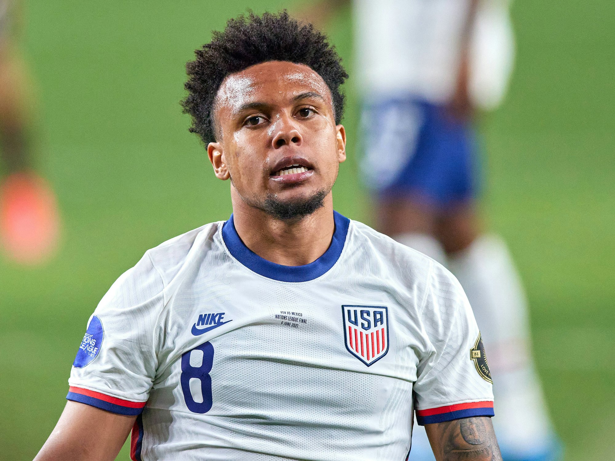 US-Nationalspieler Weston McKennie während des Spiels gegen Mexiko.