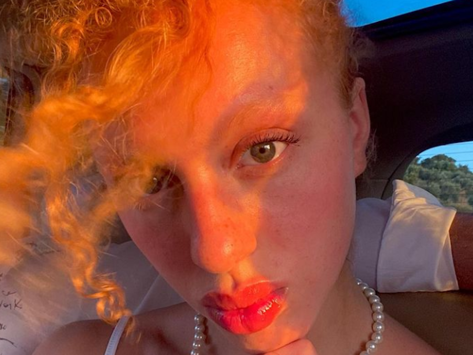 Selfie von Anna Ermakova aus Instagram vom 30. Juli 2021.