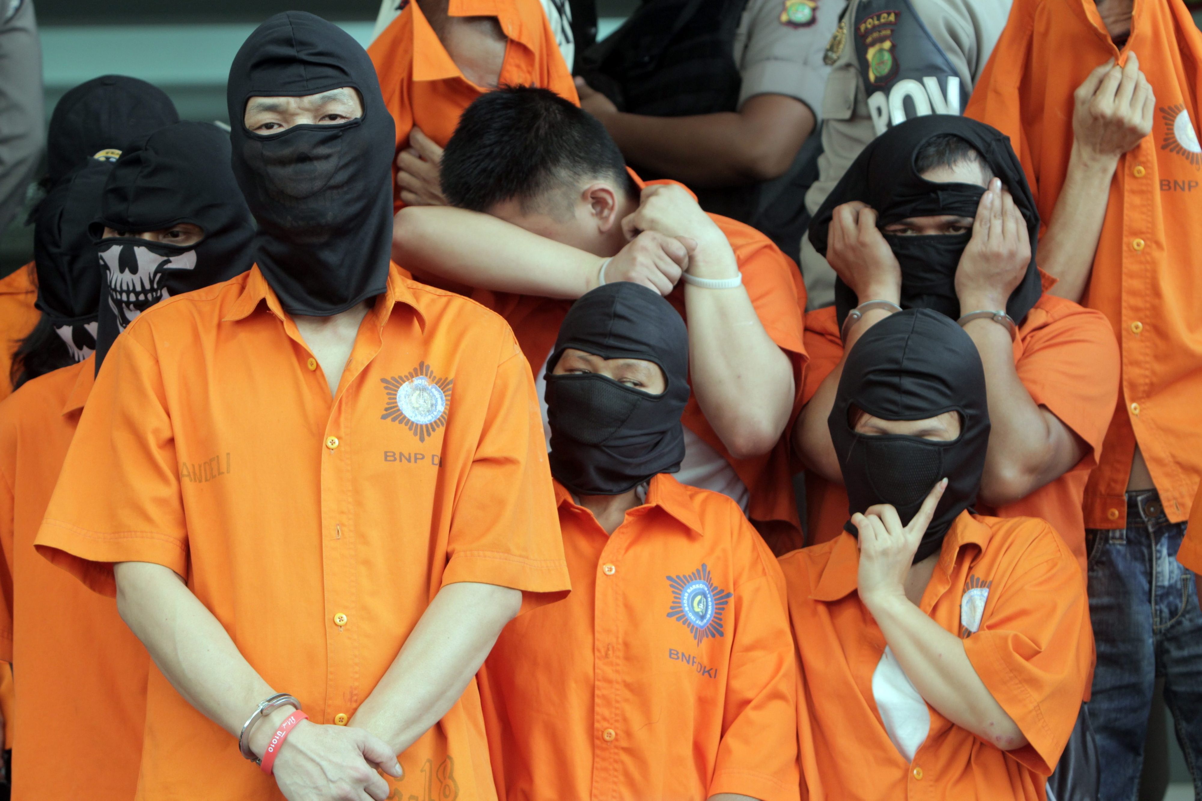 Knast-Katastrophe in Indonesien: Bei einem Feuer sind 41 Menschen verbrannt. Unser Symbolbild zeigt Häftlinge in Jakarta im Jahr 2015.