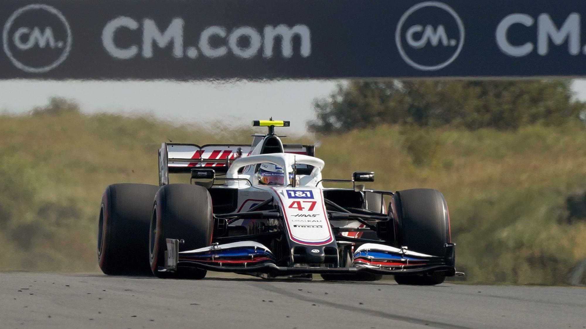 Mick Schumacher aus Deutschland vom Team Haas in Aktion.