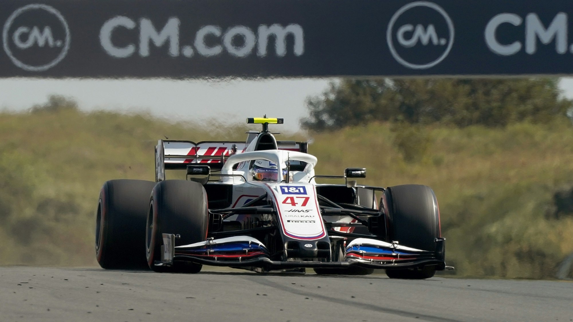 Mick Schumacher aus Deutschland vom Team Haas in Aktion.