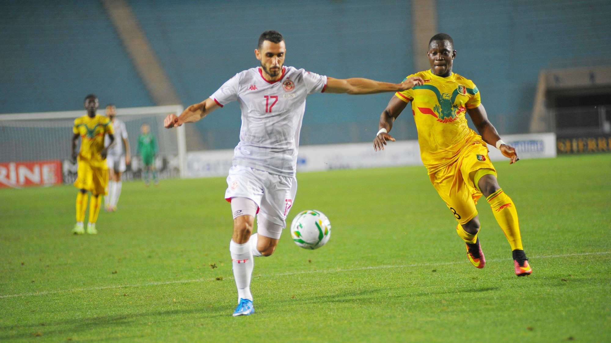 Ellyes Skhiri für Tunesien im Einsatz