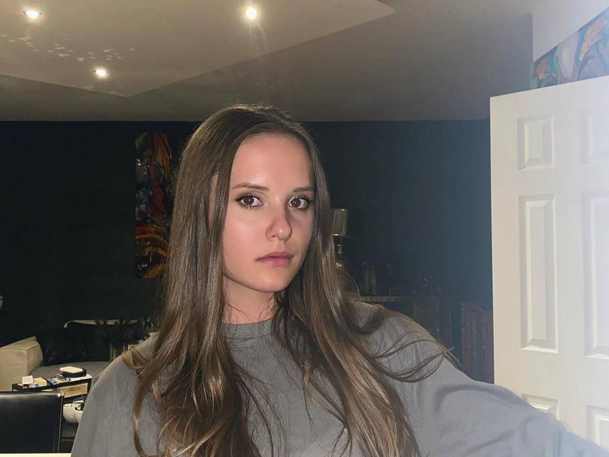 Davina Geiss auf einem Instagram-Selfie.