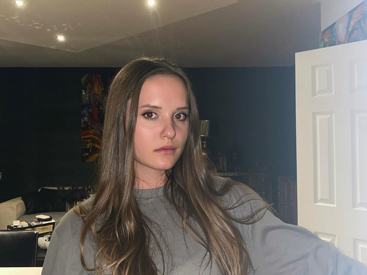 Davina Geiss auf einem Instagram-Selfie.