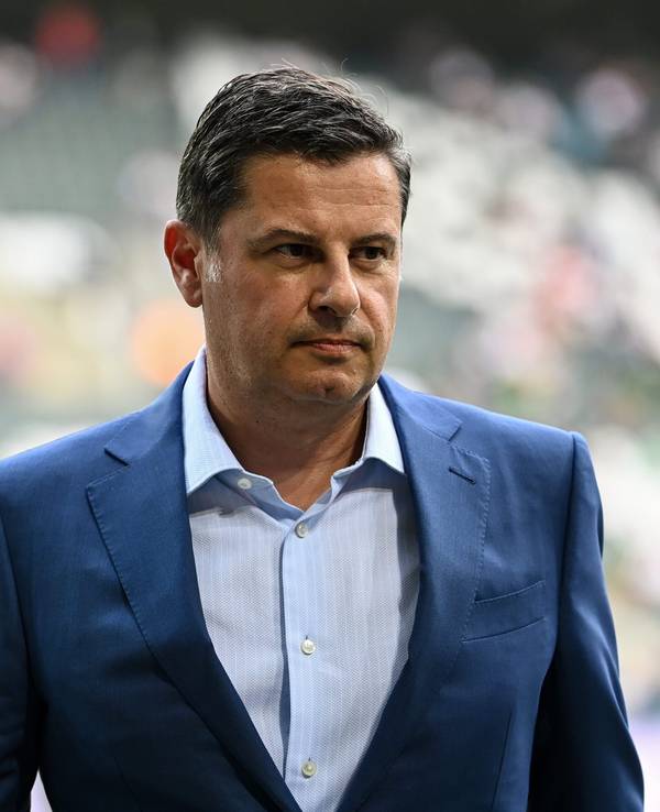 DFL-Chef Christian Seifert im Stadion von Borussia Mönchengladbach