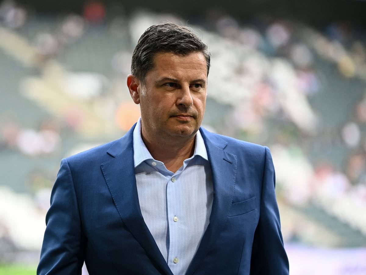 DFL-Chef Christian Seifert im Stadion von Borussia Mönchengladbach