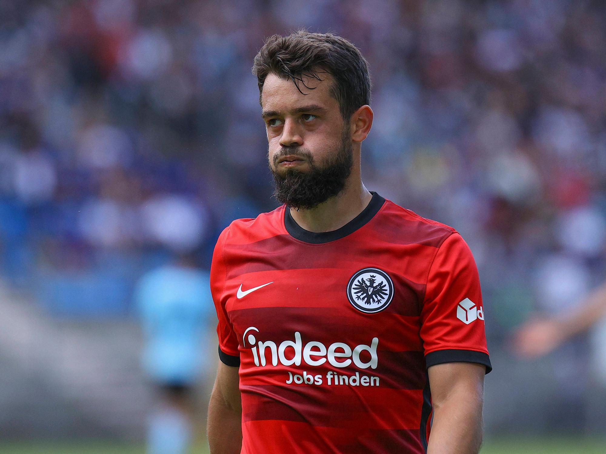 Frankfurts Amin Younes beim Pokalspiel gegen Waldhof Mannheim.