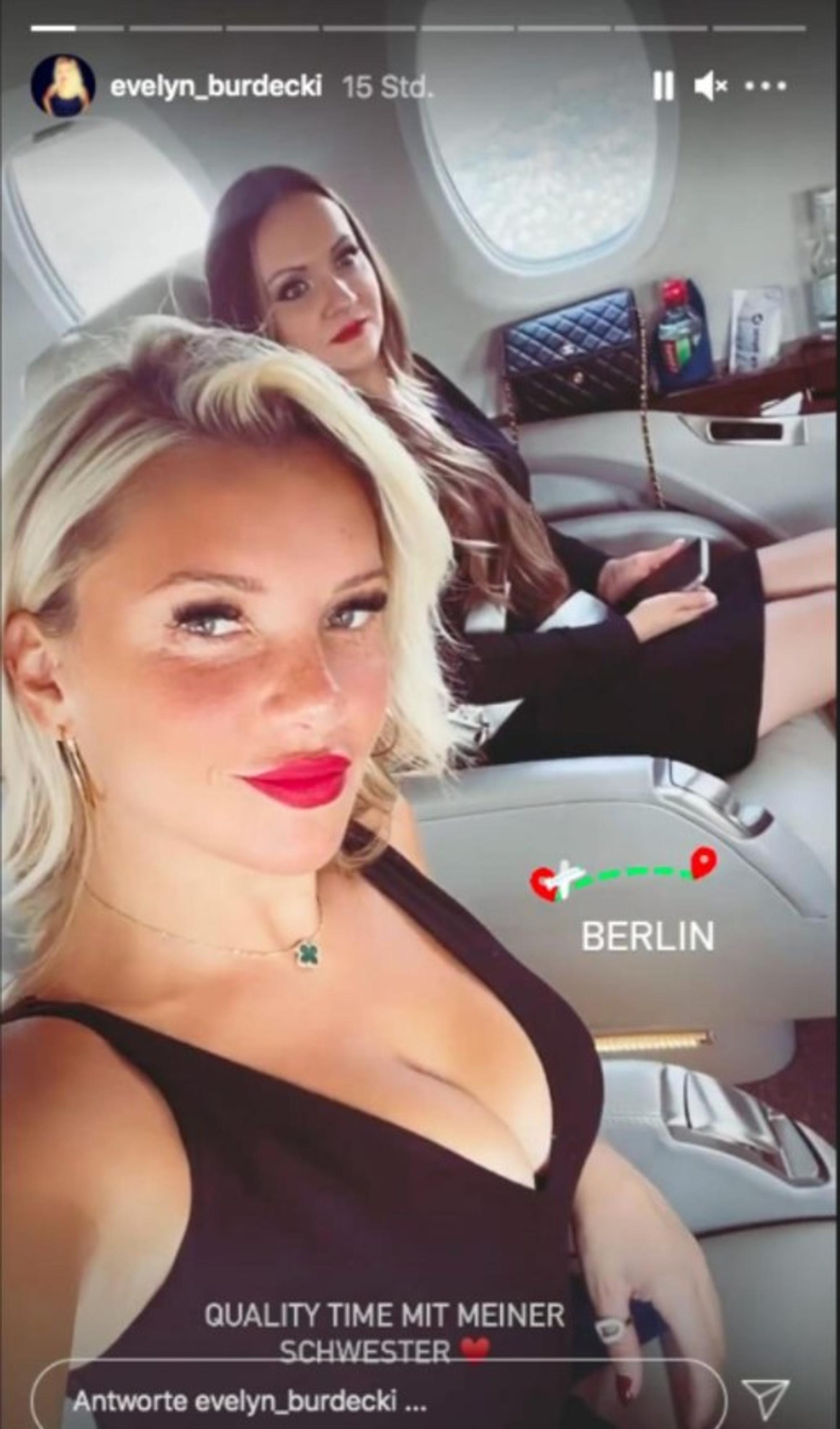 Evelyn Burdecki besuchte mit ihrer Schwester Margarete die Fashion Week in Berlin.
