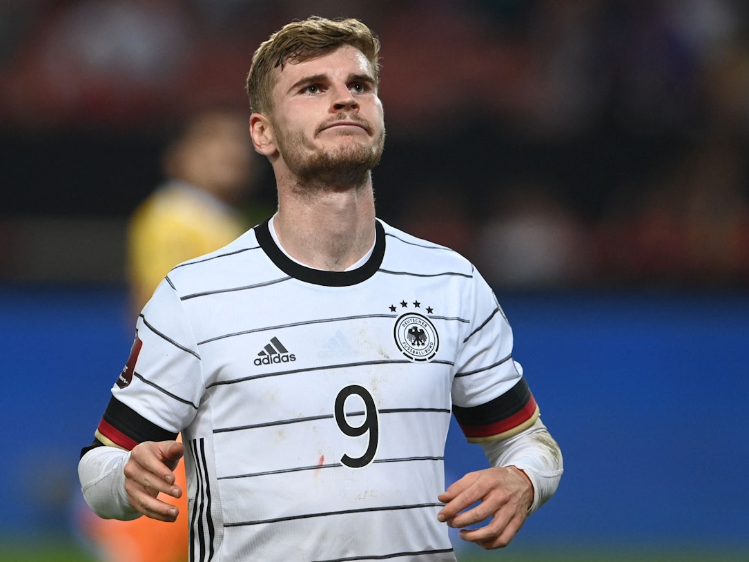 Timo Werner im Länderspiel gegen Armenia in Stuttgart