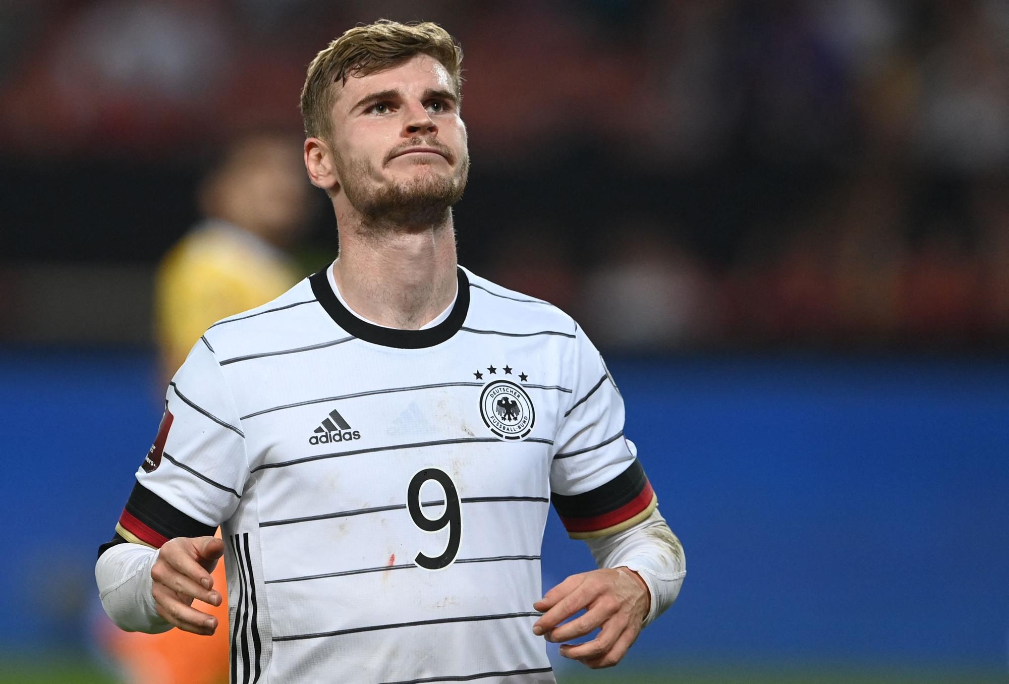 Timo Werner im Länderspiel gegen Armenia in Stuttgart