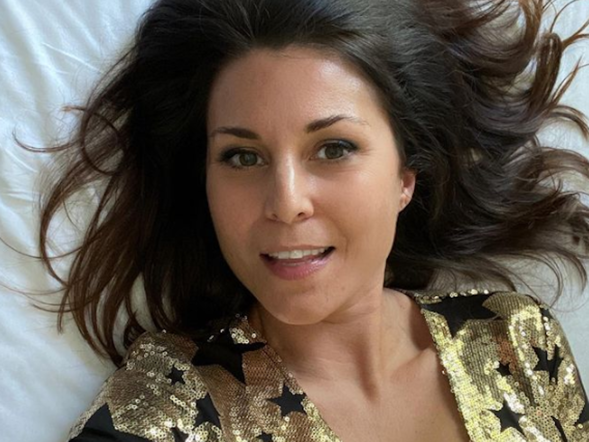 Vanessa Blumhagen, hier auf einem Instagram-Selfie vom Mai 2021, steht ihren Fans auf ihrem Instagram-Profil Rede und Antwort.