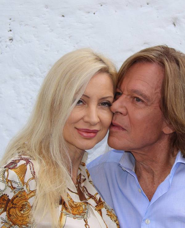Jürgen Drews und Ehefrau Ramona während der ARD-TV-Sendung „Immer wieder sonntags“.
