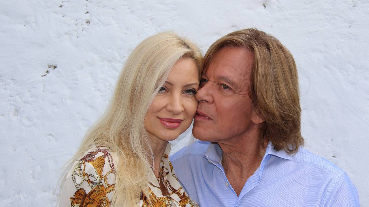 Jürgen Drews und Ehefrau Ramona während der ARD-TV-Sendung „Immer wieder sonntags“.