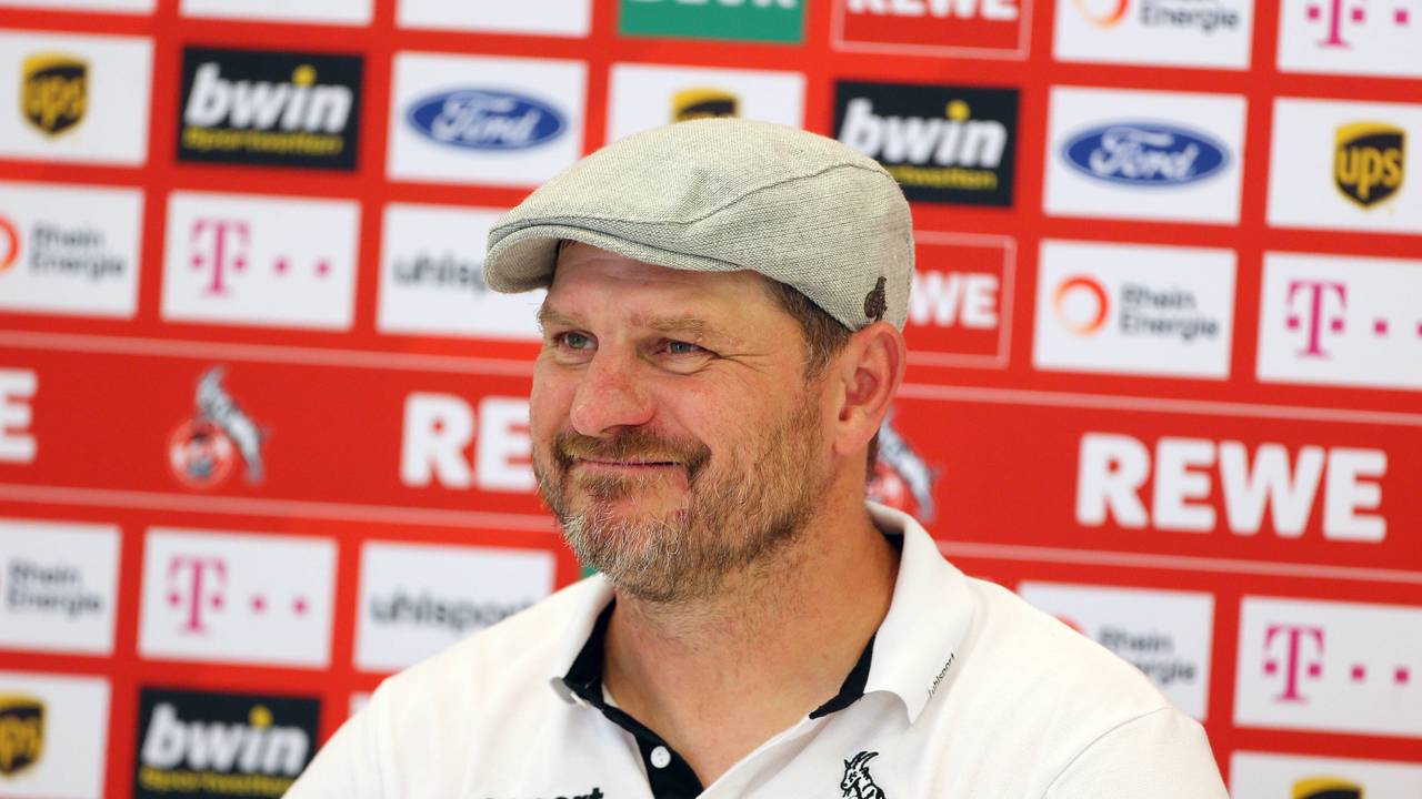 1. FC Köln 1. FC Köln, Pressekonferenz zum Auswärtspiel in Freiburg mit Steffen Baumgart