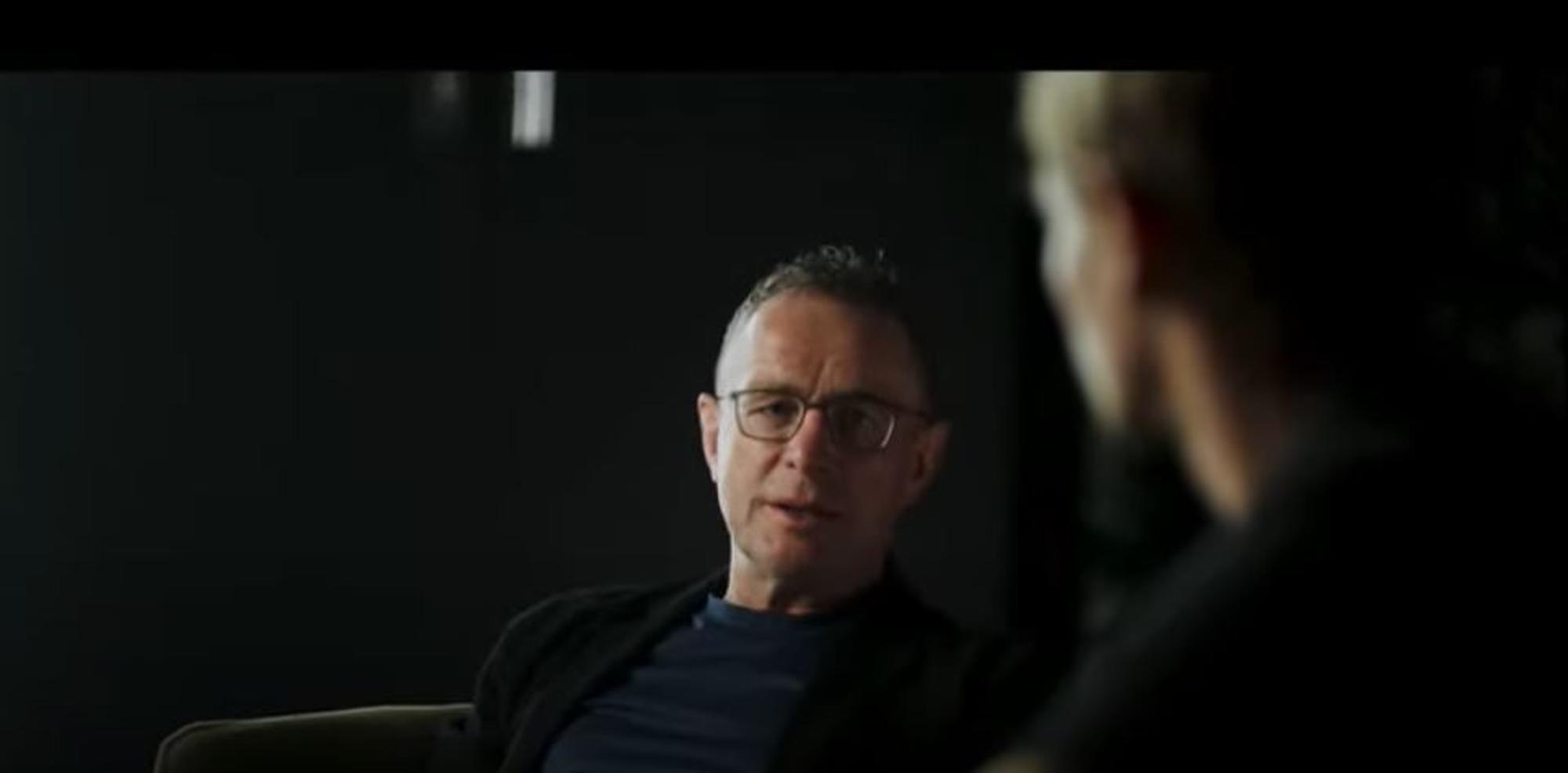 Ralf Rangnick bei seiner DAZN-Vorstellung