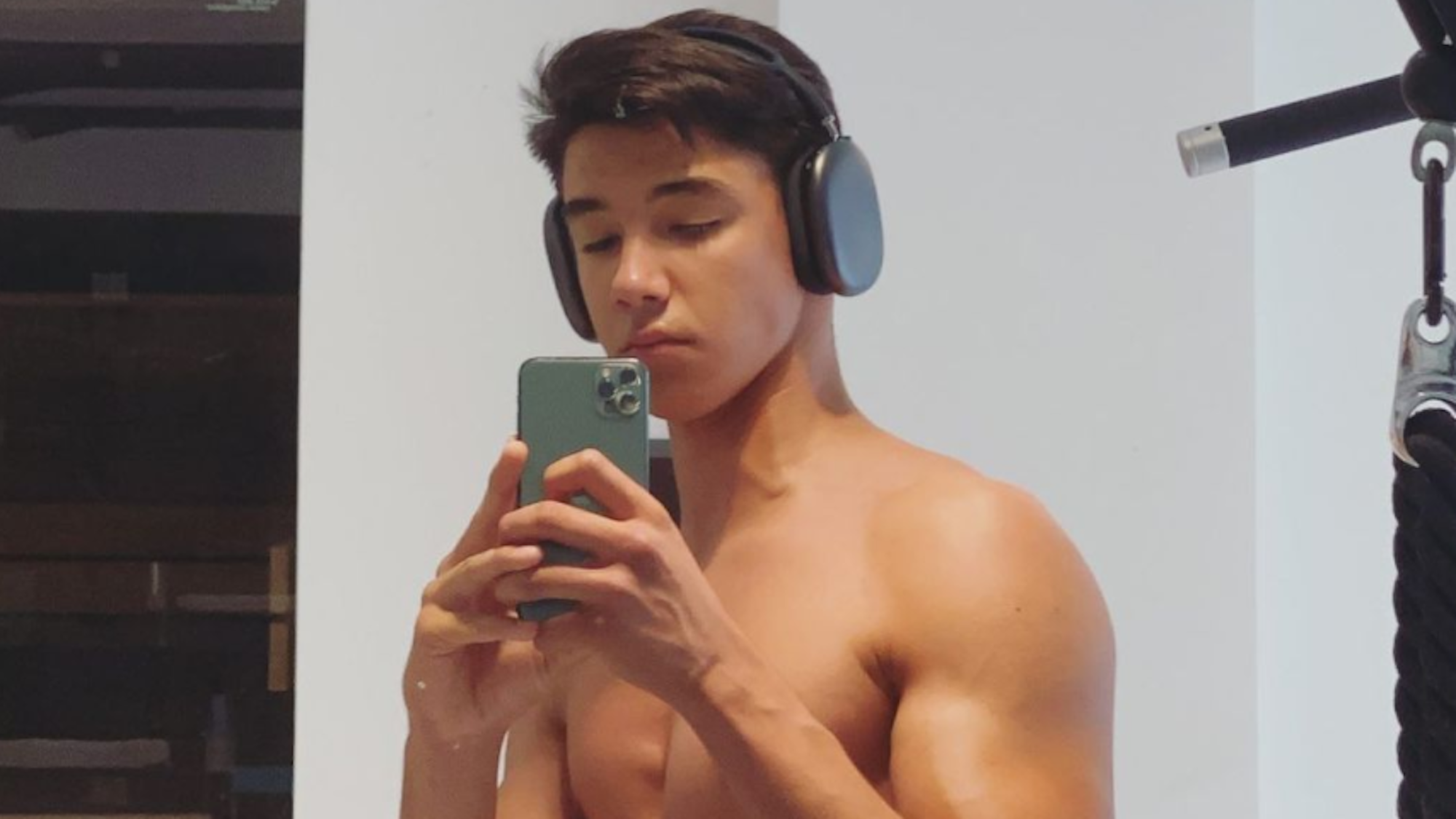 Selfie von San Diego Pooth vom 06. September 2021 auf Instagram.