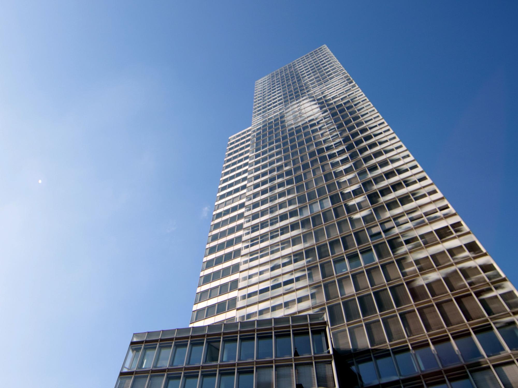 Ansicht des Kölnturm am Mediapark in Köln