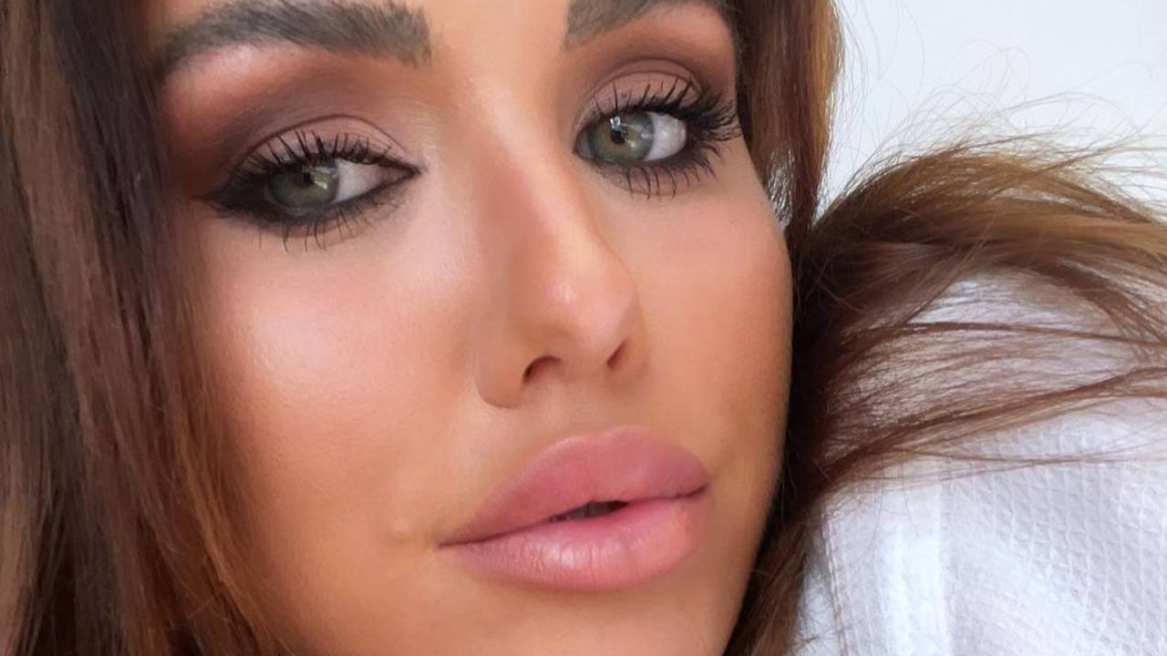 Kim Gloss auf einem Instagram-Selfie.