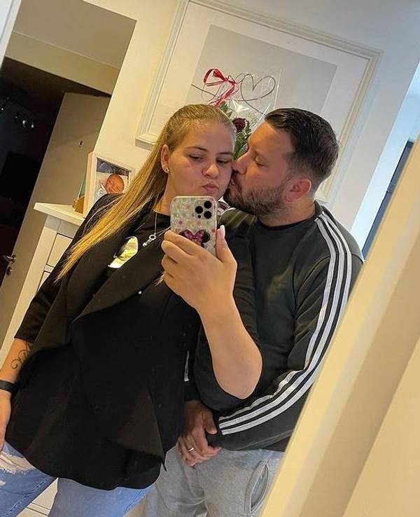Sylvana Wollny und Ehemann Florian Köster auf einem Instagram-Selfie vom 25. August 2021.