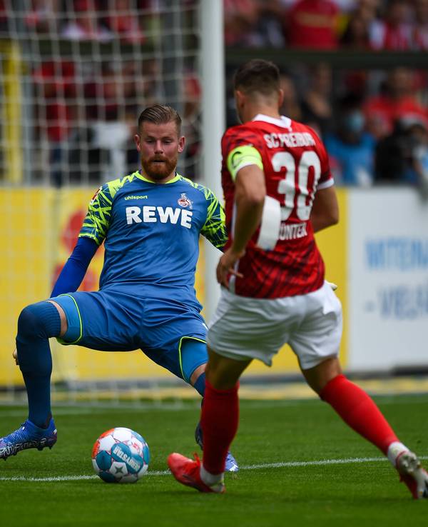 Timo Horn will gegen Christian Günther parieren