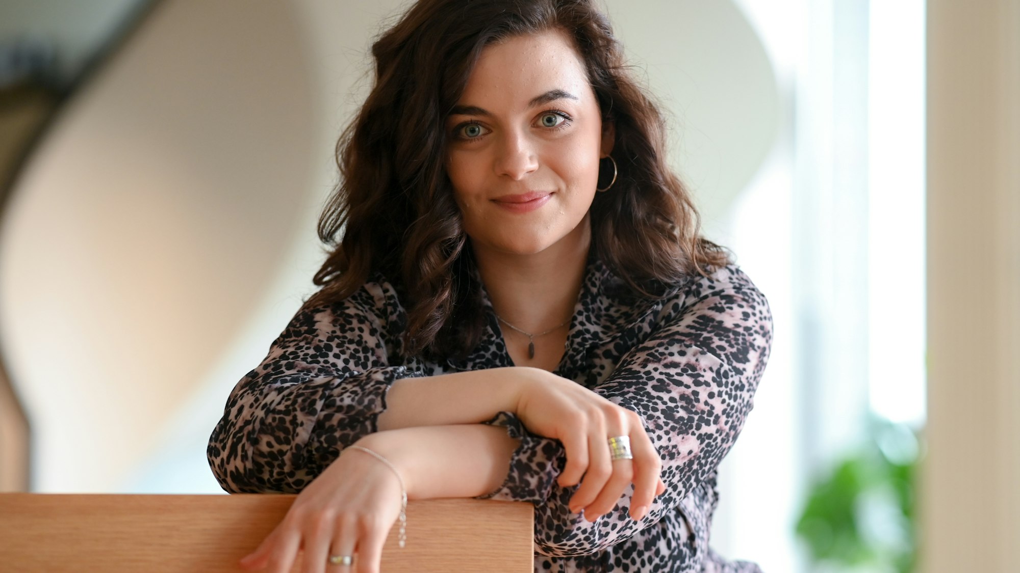 Ronja Forcher, Schauspielerin und Sängerin, bei einem Fototermin in Berlin.